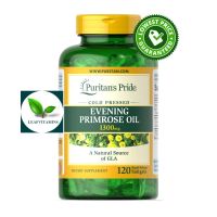 ของแท้ พร้อมส่ง Puritans Pride Evening Primrose Oil 1300 mg with GLA / 120 Softgels