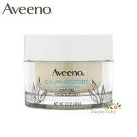 Aveeno Calm + Restore Oat Gel Moisturizer (14g /  48 g) มอยเจอไรเซอร์บำรุงผิวหน้า สำหรับผิวแพ้ง่าย