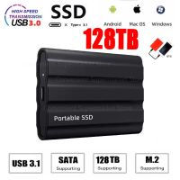 ♞✤ 2023 SSD External Mobile Solid State Drive Flash 64TB TypeC USB3.1 8TB Mini Slim High Speed Transfer SSD Flash Memory Device