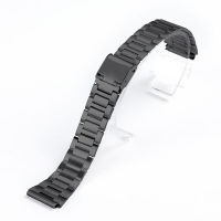 LANGLEY สายนาฬิกาข้อมือสายนาฬิกาสำรองสำหรับ Casio F-91W 18สเตนเลสสตีลสำหรับ F108 F105 A158W A168 AE1200 AE1300สายโลหะเปลี่ยนสายนาฬิกา