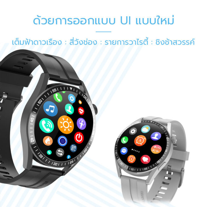 samsung-นาฬิกา-smart-watch-แท้-นาฬิกาสมาร์ทwatch-สมาร์ทวอทช์-นาฬิกาวัดความดัน-วัดชีพจร-heart-rate-นาฬิกาออกกำลังกาย-ทำงานได้ทั้งระบบ-android-และ-ios