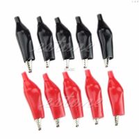 10Pcs 28mm Alligator Leads Crocodile Test Clip for Electrical Jumper Wire Cable M05 dropship