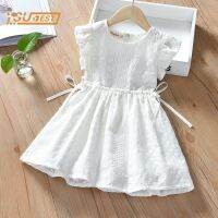 【CC】 Kids Baby Sleeveless Embroidery Children