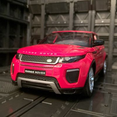 ✜ 1:24 land rover range evoque suv liga modelo de carro brinquedo diecasts fundição som e luz do brinquedos para crianças veículo