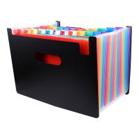 Accordion Folder File Organizer Paper Storage Holder Expanding Plastic Document