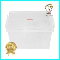 กล่องเก็บของ ฝาล็อค G-WARE 1404 20 ลิตร สีใสSTORAGE BOX G-WARE 1404 20L CLEAR **สามารถออกใบกำกับภาษีได้ค่ะ**