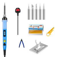 S6-X1 Soldering Iron Kit, 80W Digital LCD Solder Iron Adjustable Temperature Controlled Fast Heating Welding Tools for Electronics soldering iron