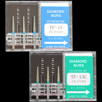 10แพ็ค TF-13C ทันตกรรม Diamond Burs Polisher เจาะเครื่องมือ FG 1.6มม. ความเร็วสูง Handpiece ขัด Grit DIA-BURS ทันตแพทย์ผลิตภัณฑ์