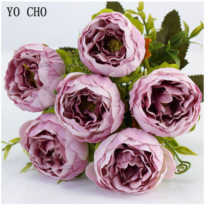 yo-cho-artificial-silk-flower-6-heads-peony-mini-bouquet-fake-peony-flower-champagne-bridesmaid-wedding-bouquet-home-party-decor