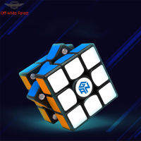 Offwhite 3x3x แม่เหล็ก V2 Gan356x เกมส์ประลองความเร็วมืออาชีพ3รูบิคเวทมนตร์ไม่มีสติกเกอร์ลูกบาศก์ของเล่น Magico Cubo สำหรับเป็นของขวัญเด็ก