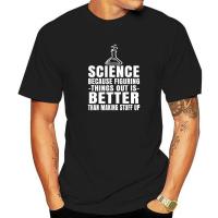 Figuring Things Out Funny Science Themed T-Shirt Fashionable Mens T Shirt 3D Printed Tops T Shirt Cotton Normal