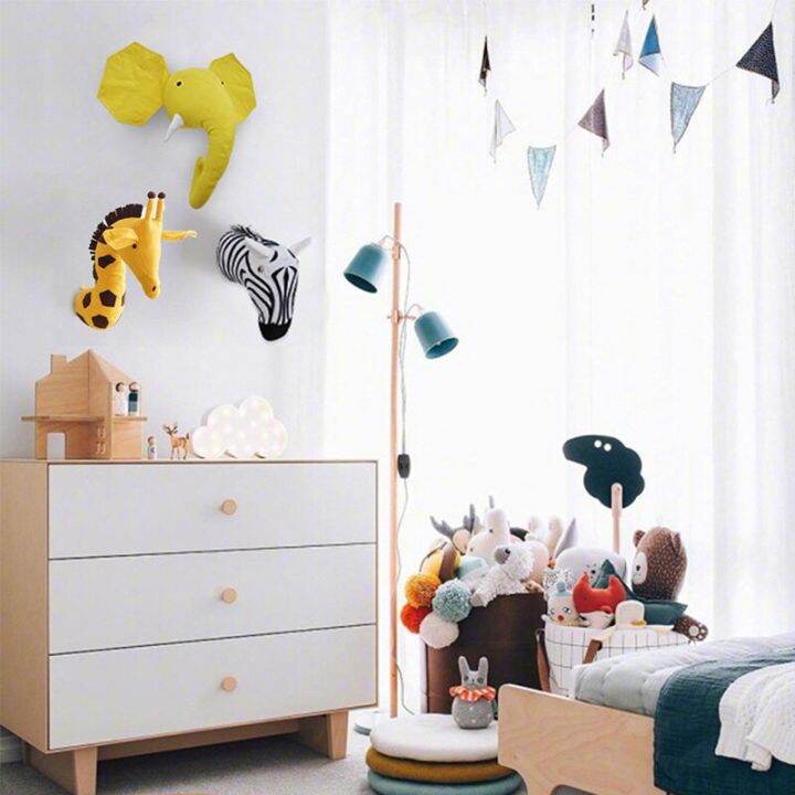 funny-kids-room-decoration-3d-animal-heads-wall-hanging-artwork-decor-for-baby-girs-nursery-room-decoration-cartoon-soft-install