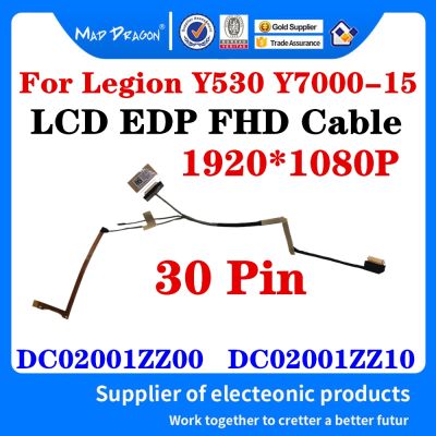 brand new New DC02001ZZ00 DC02001ZZ10 For Lenovo Legion Y530 15 Y7000 15 EY517 Laptop LCD EDP FHD Cable LVDS Display Ribbon Video Line