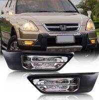 ❄✷๑ JanDeNing Car Front Bumper Fog Light Lamp assembly kit For Honda CRV 2002-2004