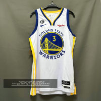 【High Quality】Mens 2022-23 New Original NBA Golden State Warriors Poole #3 JordanˉPoole Jersey Association Edition White Swingman Heat-pressed