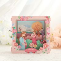 For Anniversary Teacher 39;s Day Mothers Day Greeting Card Pop Up Greeting Cards 3D Greeting Cards Flowers Floral Bouquet