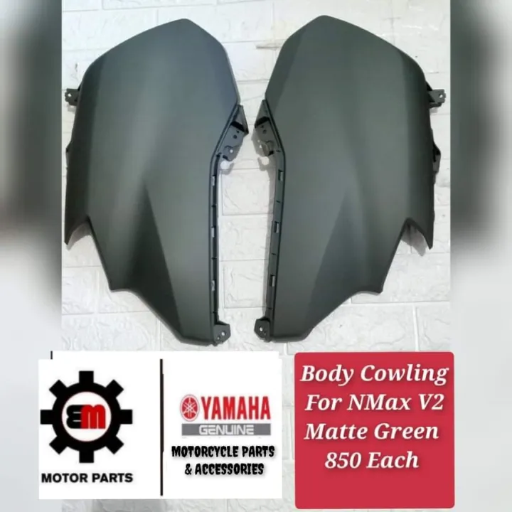 BODY COWLING MATTE GREEN FOR NMAX V2 &V2.1 YAMAHA GENUINE PARTS | Lazada PH