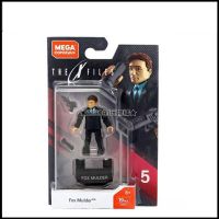 Mega Bloks Construx Season 5 Superheroes The Files Fox Mulder Acrion Figure 19ชิ้น Gdb12บล็อกอาคารประกอบของเล่นสะสม