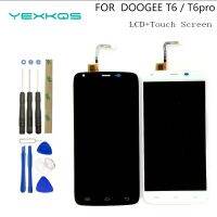 Untuk DOOGEE T6 Asal Paparan LCD + Penggantian Pemasangan Digitizer Skrin DOOGEE T6 Pro 5.5 Inci 100 Stok Skrin Diuji