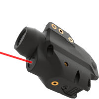 Compact Rail Mount Red Sight with Flashlight Combo Built-in Rechargeable Tactical Light for