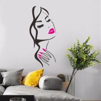 Wall Stickers Hand Manicure Face Decal Posters Room Decoration