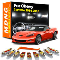 MDNG สำหรับเชฟโรเลต Chevy Corvette 1984-2010 2011 2012 2013ยานพาหนะ LED ภายในแผนที่โดมชุดไฟรถยนต์ Led หลอดไฟ C An BUS ไม่มีข้อผิดพลาด