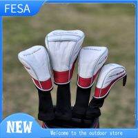 FESA Taylormade ซองหุ้มหัวไม้กอล์ฟสำหรับคนขับ FESA ไม้พัตเตอร์ไฮบริดเบลดหนัง PU กันน้ำไม้กอล์ฟหมายเลขปลอกหุ้มหัวไม้กอล์ฟ