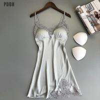 [PDBH Fashion Store] 【Flash Sale】ชุดชั้นในสตรีผ้าไหมลูกไม้ Robe Dress Babydoll Nightdress Nightgown Sleepwear