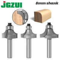 [HOT 2023] 3Pc 8Mm Shank รอบ-Over Router Bits สำหรับไม้เครื่องมืองานไม้2ร่องฟันของดอกกัดเอ็นมิลแบริ่งเครื่องตัดมิลลิ่งทรงกลมมุมกว่าบิต