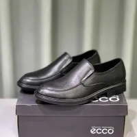 Original Ecco mens Fashion casual shoes Walking shoes Office shoes Work shoes Leather shoes XMD102