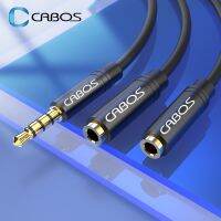 Cabos Headphone 3.5mm Aux Cable Jack Splitter Audio Cable Male to 2 Port 3.5 mm Female AUX Adapter For Xiaomi Laptop Computer