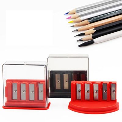 GOOD EASY Porous Pencil Sharpener Charcoal/Sketch Pencil Special 4/5 Holes Manual Pencil Cutter Stationery Kids School Supplies
