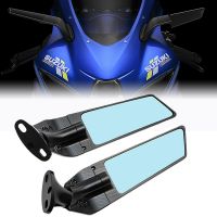 Motorcycle Mirror Modified Wind Wing Adjustable Rotating Rearview Mirror For Suzuki GSXR 1000 600 750 GSX1300R GSX650F GSX-R