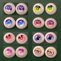 2คู่12Mm/14Mm การ์ตูน DIY ของเล่นตาตุ๊กตาสัตว์ตาตุ๊กตาตา BJD