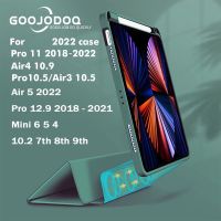 ✑ GOOJODOQ เคสไอแพด สำหรับ iPad Gen10 Gen9 Gen8 Gen7 10.2 Pro 11 Air4 Air5 10.9 mini6 8.3 Case