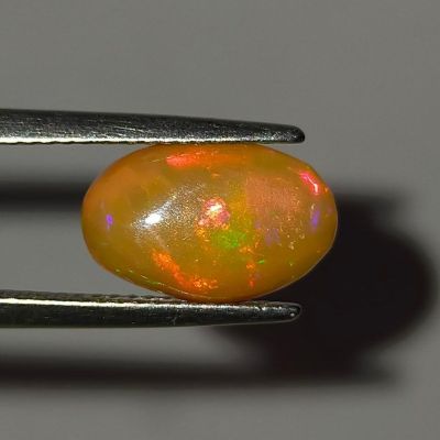 พลอย โอปอล เอธิโอเปีย ธรรมชาติ แท้ ( Natural Opal Ethiopia ) หนัก 2.26 กะรัต