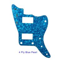 【Booming】 Al-Kitaab Pleroo Custom Guitar Parts-สำหรับ MIJ Japan Jazzmaster กีตาร์ Pickguard พร้อม2 PAF Humbuckers Scratch Plate