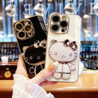 {Taoyitao} เคสกระจกแต่งหน้าเคสสำหรับหัวเหว่ย P60 Pro Plus P50 P40 P20 P30 Lite P Smart Z ที่วางชุบ2019ชั้นหนึ่ง