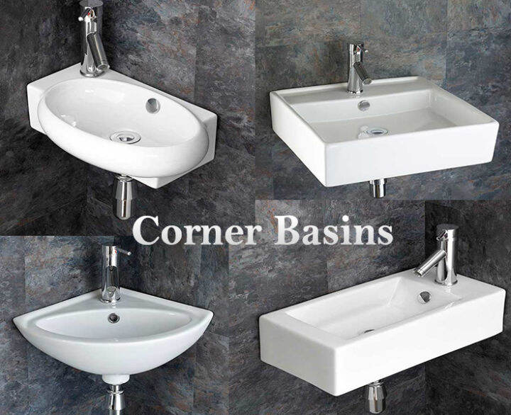 Corner Basin Wall hung / Ceramic Corner wash basin / Wall hung Basin