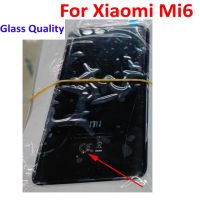 【⊕Good quality⊕】 jiejiu65879742 ใหม่ฝาปิดกระจกสำหรับ Xiaomi Mi 6 Mi6 M6หลัง,เคสฝาหลังกรอบแผงเคสโทรศัพท์พร้อมเทปกาว