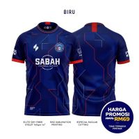 2023 new arrive- xzx180305   JERSI SABAH F.C SUPPORTER [QUAZA] Big Size S-5XL 3D Shirt Unisex Mens Short sleeve summer