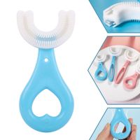 ✶ Baby toothbrush Childrens Teeth Oral Care Cleaning Brush Soft Silicone Teethers KidsToothbrush New Born Baby Items For Home