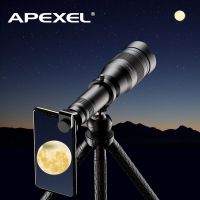 APEXEL Professional Phone Lens With Tripod Remote Shutter HD 60x Telescope For iPhone Samsung Huawei Xiaomi Other Smartphone