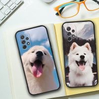 [Chu Nings Private Phone Case] Samoyed สำหรับ Samsung S20 Fe Lite S21 S30 Ultra S9 S21Fe S10 E Plus สีดำซิลิโคน