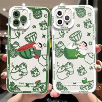 Cartoon Case Compatible for IPhone 14 13 12 11 Pro Max X XS Max XR Clear Casing Transparent TPU Silicone Soft Phone Shockproof Cover