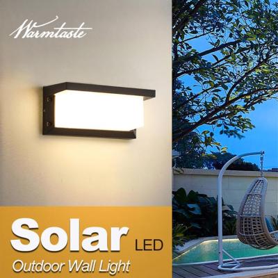 ☢ 【Free Shipping】Warmtaste Led Solar Outdoor Wall Light Waterproof IP65 Motion Sensor Led Outdoor Lighting Porch Lights Balcony Garden Lights Decorative Lamp