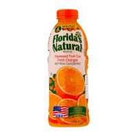 [ส่งฟรี] Free delivery Floridas Natural 100percent Pure Orange Chilled Juice 1ltr. Cash on delivery เก็บเงินปลายทาง