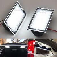 ✷☸◄ hrgrgrgregre 2 pçs led número da placa de licença luz lâmpadas para land rover range sport l320 discovery 3 4 freelander acessórios do carro