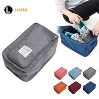 Dustproof Oxford Portable Folding Shoes Storage Bag Travel Tote Zipper Pouch Waterproof Organizer pouch shoe organizer underwear