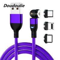 Doudoulie เครื่องชาร์จแม่เหล็กชนิด C สายชาร์จแบบแม่เหล็ก USB สายไมโครแอนดรอยด์สายโทรศัพท์มือถือ USB สายชาร์จสำหรับซัมซุงหัวเว่ย